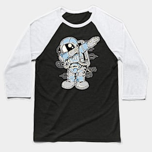 Astronaut Dab • Funny And Cool Sci-Fi Cartoon Drawing Design Great For Anyone That Loves Astronomy Art Baseball T-Shirt